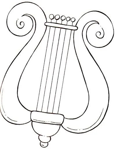 INSTRUMENTOS DE CUERDA PARA COLOREAR | Dibujos para colorear INSTRUMENTOS DE CUERDA PARA COLOREAR | Dibujos para colorear