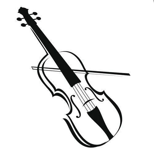 Instrumentos musicales de cuerda para colorear - Imagui