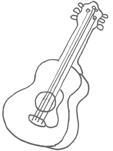 INSTRUMENTOS DE CUERDA LAMINAS PARA PINTAR