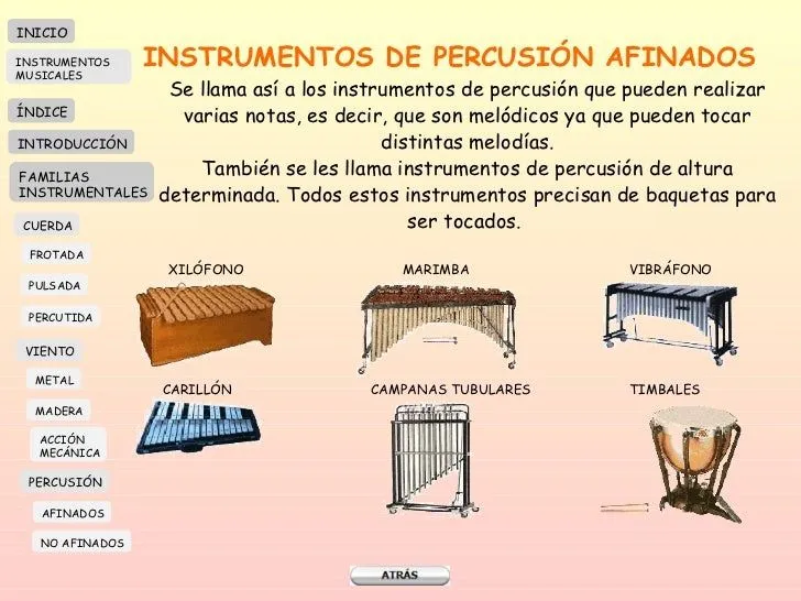 Instrumentos musicales