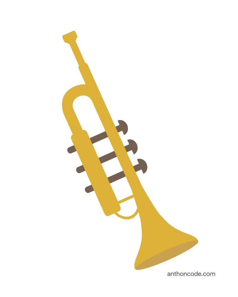 Instrumentos musicales para colorear e imprimir en PDF + Vector