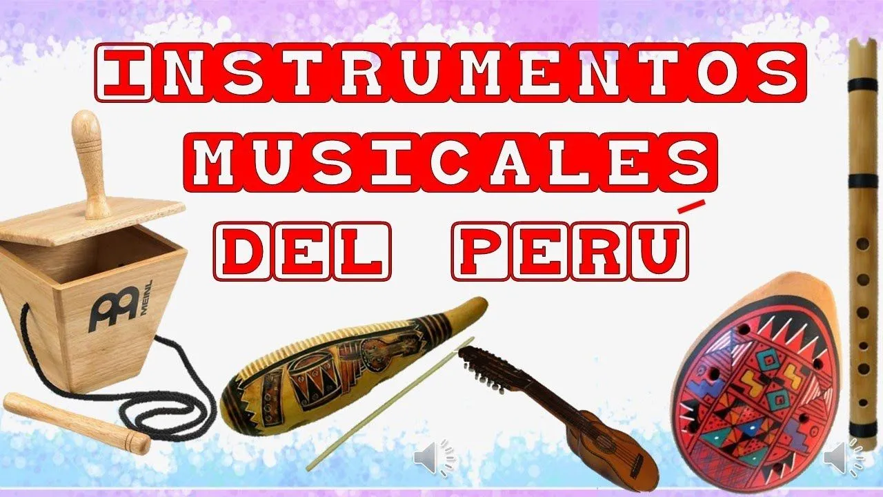 Instrumentos musicales del Perú - Costa / sierra / selva - YouTube