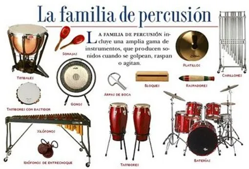 Instrumentos de percusión | En Clave de Niños Instrumentos de percusión | En Clave de Niños