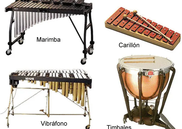 Instrumentos de percusión | Recurso educativo 46125 - Tiching