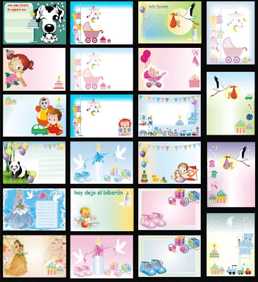 ... disposicion una planilla con invitaciones para eventos infantiles ... disposicion una planilla con invitaciones para eventos infantiles