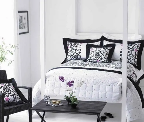 Interiores en blanco y negro : PintoMiCasa.com