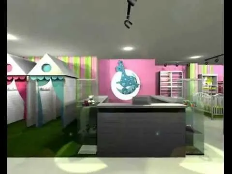 Interiorismo y recreación infoarquitectónica de local comercial de ...