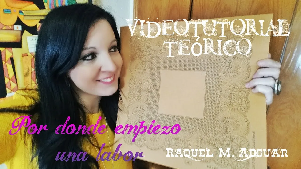 007 Interpretar patrones. Curso Completo Encaje - Tutorial de Raquel M.  Adsuar Bolillotuber - YouTube