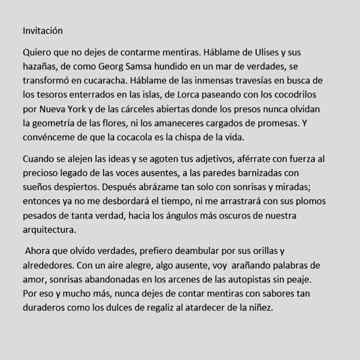 Programa 22. La mentira | Los Locos de la Luna. Revista poética Programa 22. La mentira | Los Locos de la Luna. Revista poética