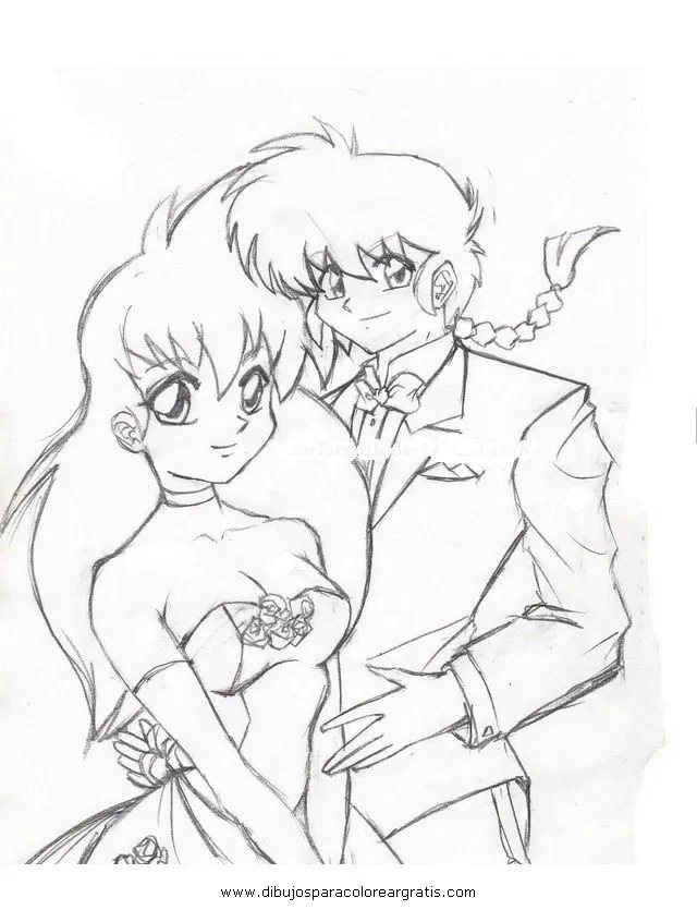 Pin Dibujos Inuyasha And Kagome Manga Para Colorear Ajilbab Com ...