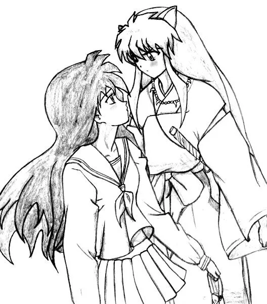 Inuyasha The Final Act Free Coloring Printable