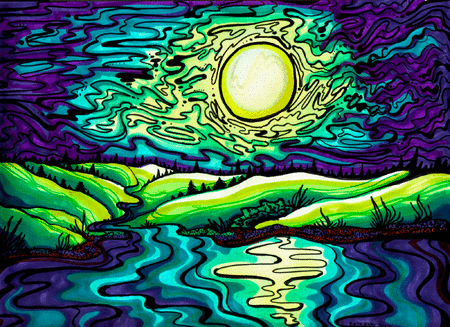 Paisajes psicodélicos - Imagui