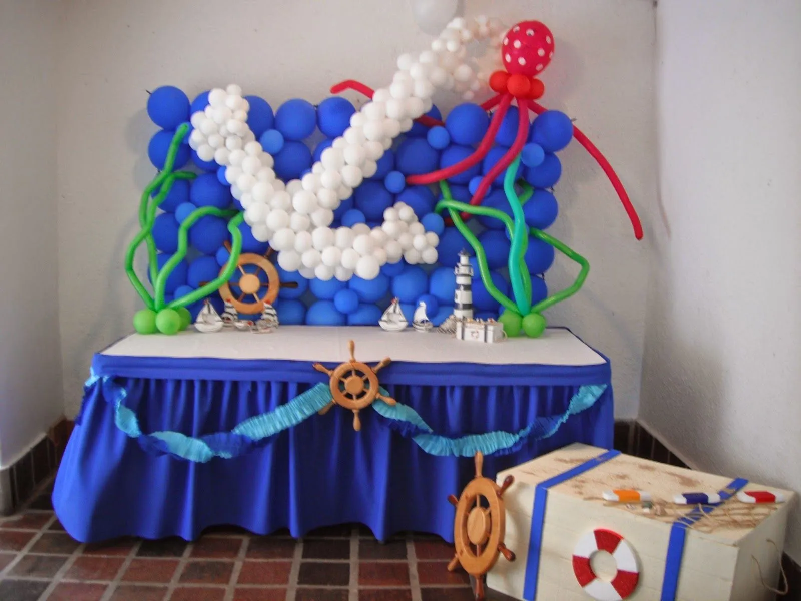 INVERSIONES EVENTSYS CA.: DECORACIÓN DE MARINERO EN BABY SHOWER
