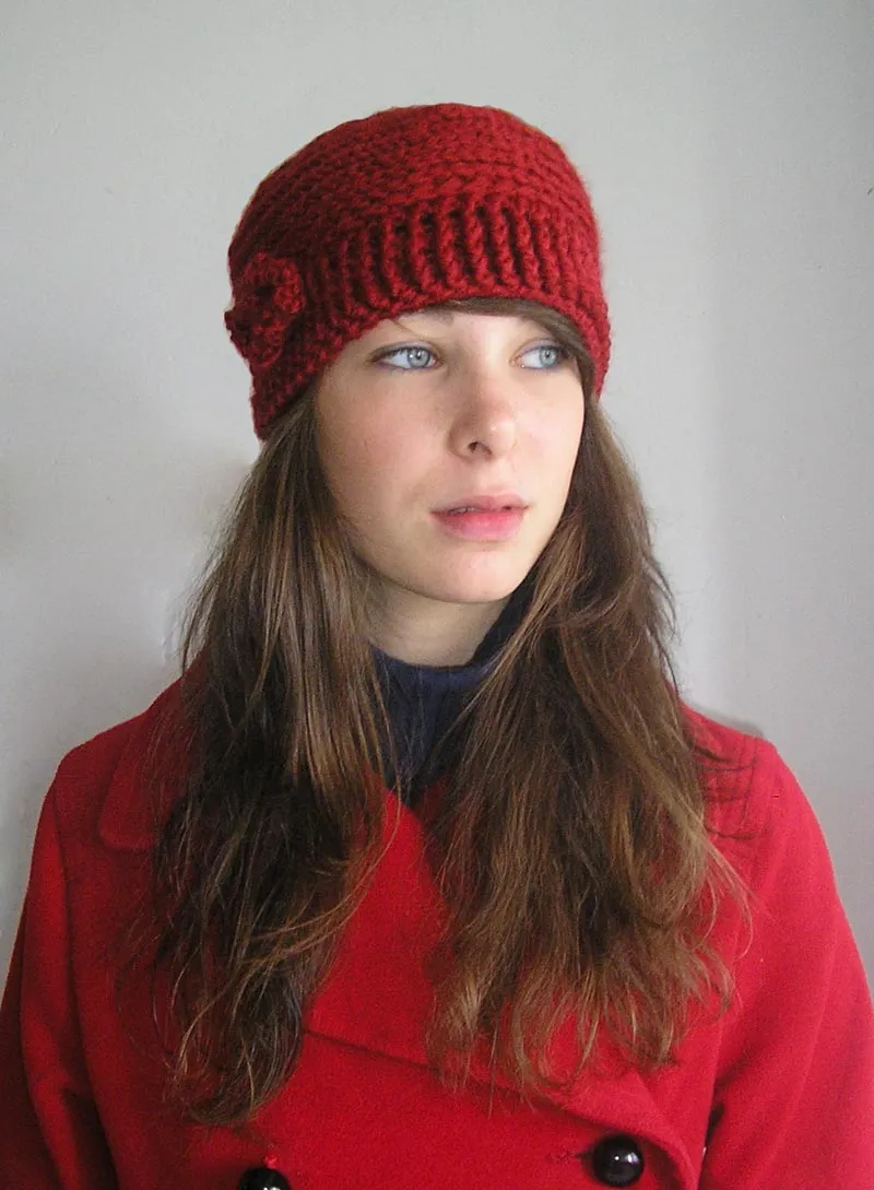 badulake de ana: GORRO A GANCHILLO PARA ANDREA