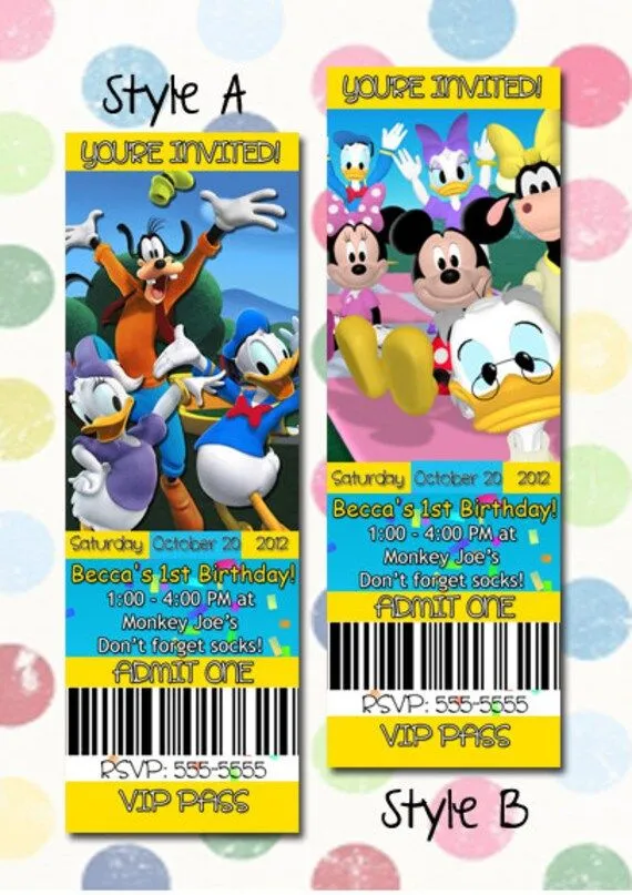 H estilo Mickey Mouse - Imagui