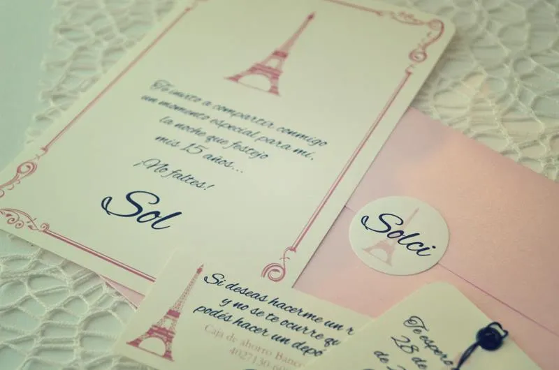 Una invitación de 15 años super elegante | Tarjetas de 15 Una invitación de 15 años super elegante | Tarjetas de 15