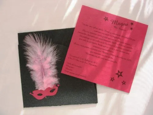 Tarjetas de 15 años de antifaz para imprimir - Imagui Tarjetas de 15 años de antifaz para imprimir - Imagui
