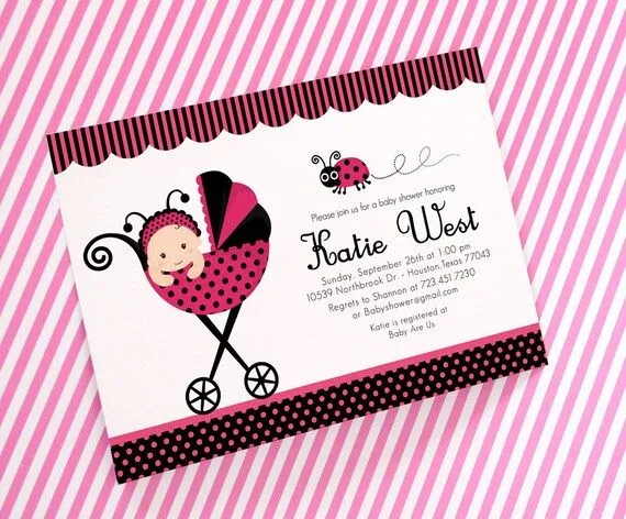 BRICOLAJE imprimibles invitación tarjeta Pink Lady por venspaperie