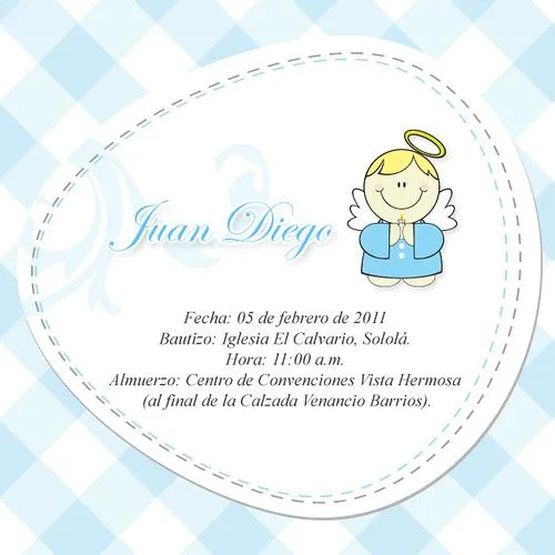 Invitación bautizo Juan Dieguito | Flickr - Photo Sharing! Invitación bautizo Juan Dieguito | Flickr - Photo Sharing!