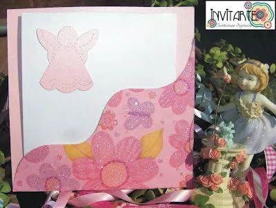 INVITACIÓN PARA BAUTIZO (NIÑA)