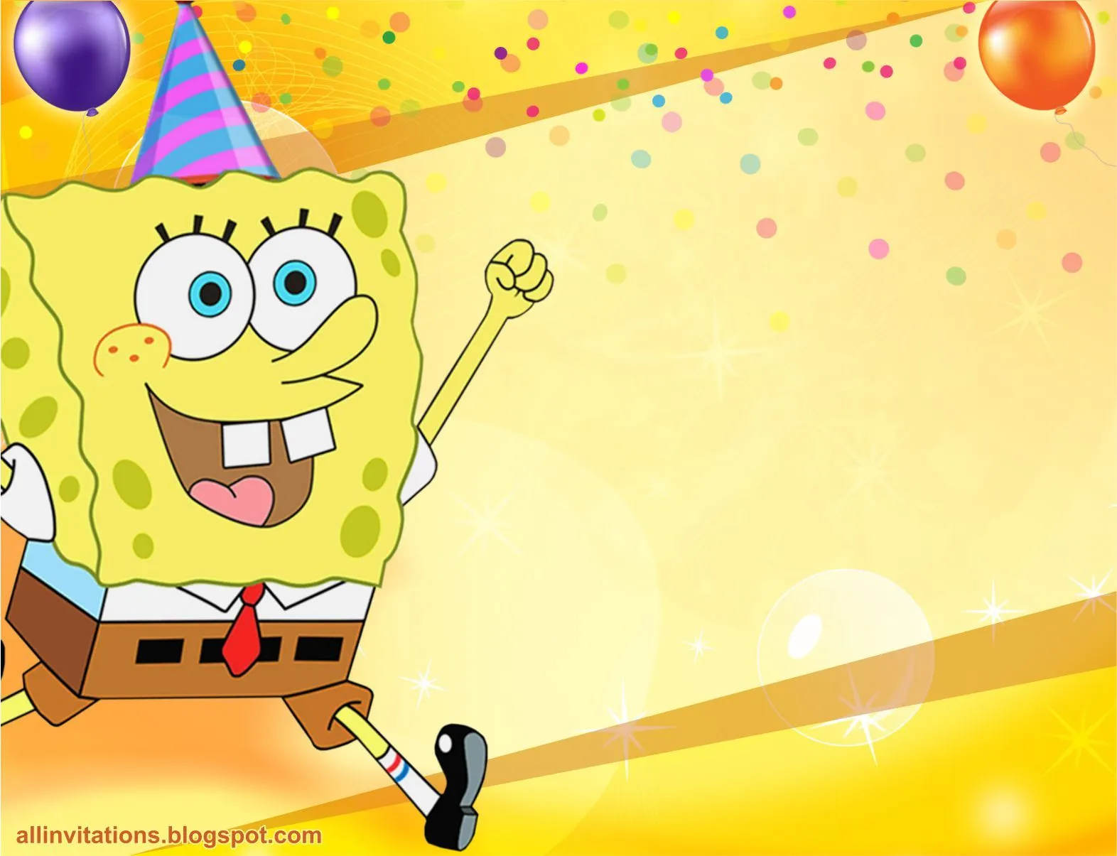 Invitación Bob Esponja | All Invitations