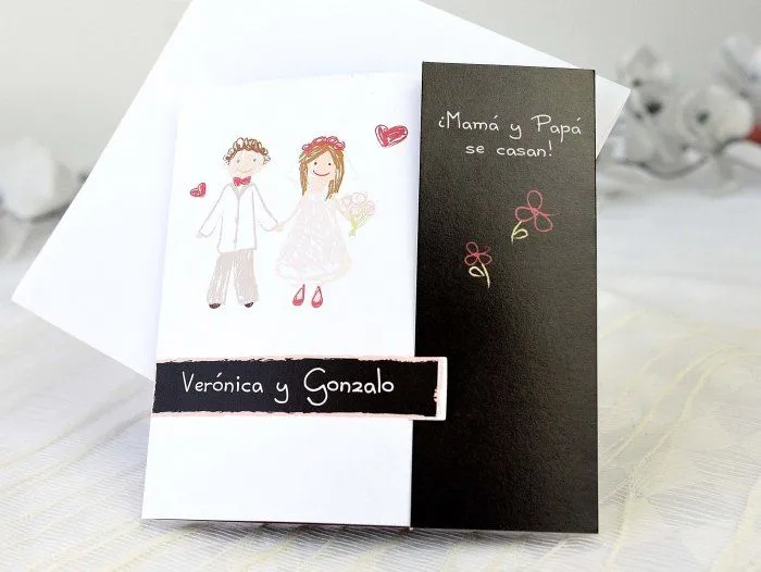 Invitacion de boda BARATA, ECONOMICA