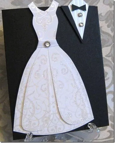 Hacer tarjeta boda - Imagui