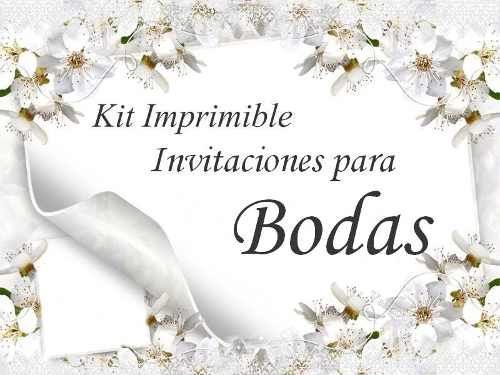 Invitación de boda para editar - Imagui | invitacion matrimonio ...