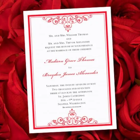 Invitación de boda para editar - Imagui