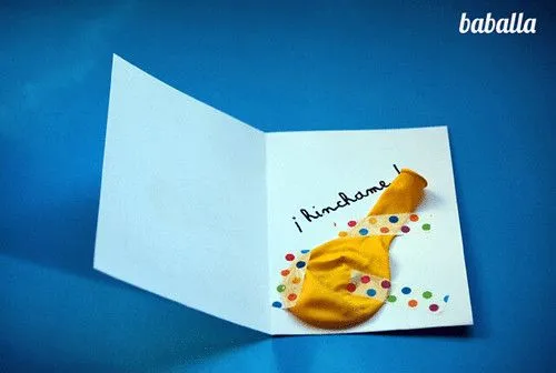 cómo hacer una invitación de cumpleaños molona | Baballa en ... cómo hacer una invitación de cumpleaños molona | Baballa en ...