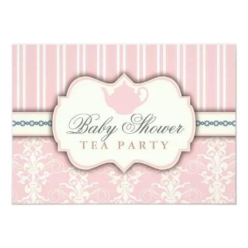 Invitación elegante del té de la fiesta de | Zazzle Invitación elegante del té de la fiesta de | Zazzle