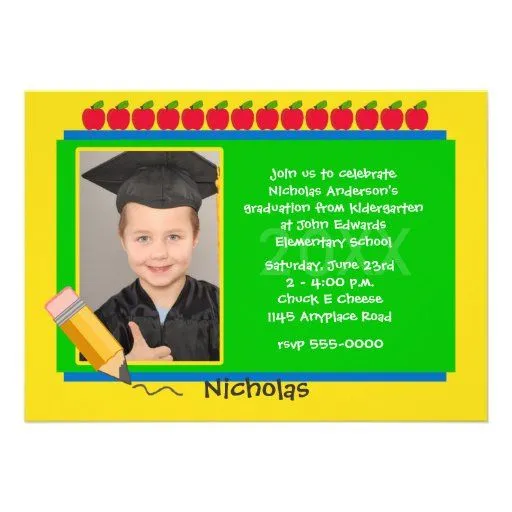 Frases para invitaciónes de graduación de kinder - Imagui Frases para invitaciónes de graduación de kinder - Imagui