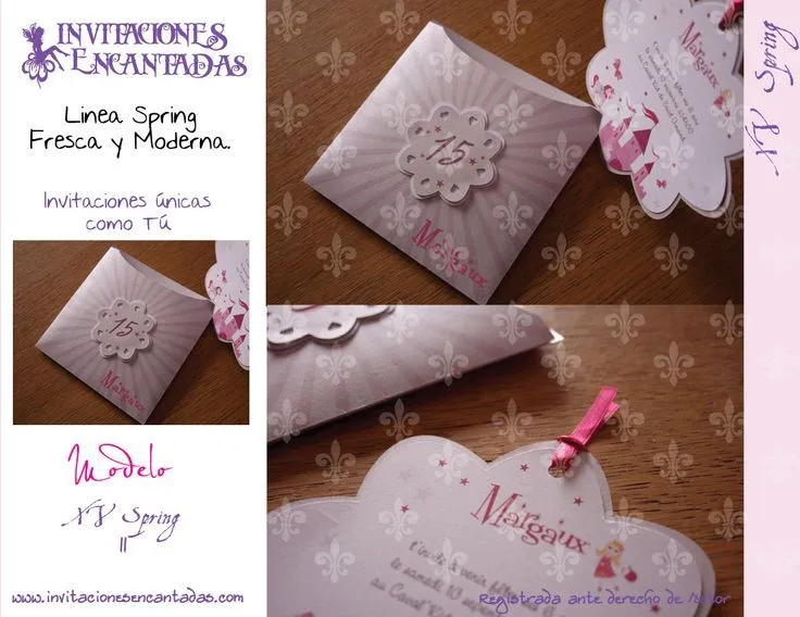 Invitacion con forma de flor + sobre con diseño de flor en paper ... Invitacion con forma de flor + sobre con diseño de flor en paper ...