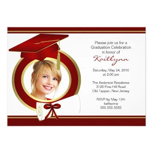 Invitación de la graduación de la foto | Zazzle Invitación de la graduación de la foto | Zazzle