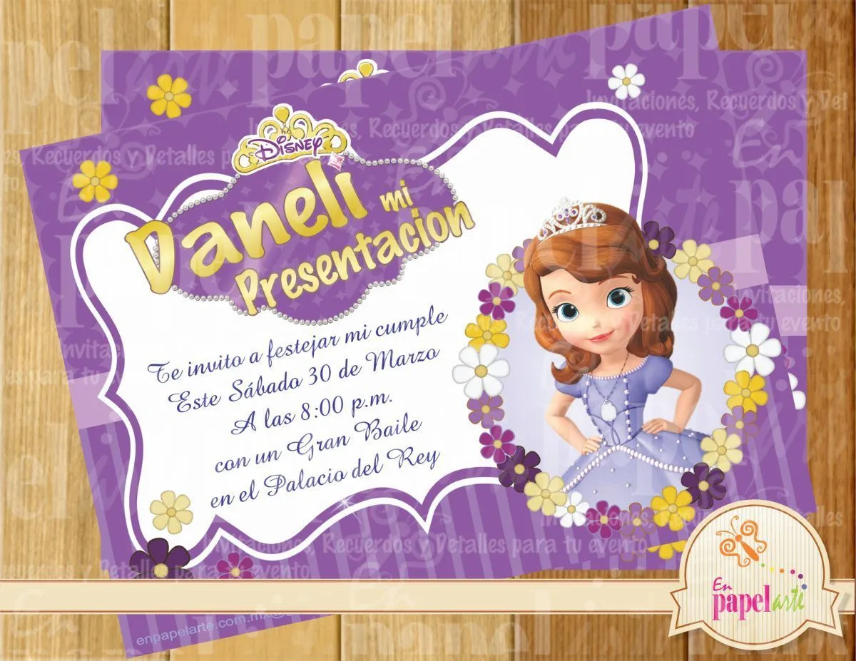 Invitacion Imprimible Princesita Sofia - $ 50.00 | Invitaciones, Princesita sofía, Invitaciones princesa sofia Invitacion Imprimible Princesita Sofia - $ 50.00 | Invitaciones, Princesita sofía, Invitaciones princesa sofia