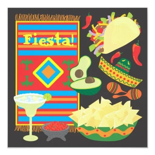 Invitación mexicana del fiesta de cena de la | Zazzle Invitación mexicana del fiesta de cena de la | Zazzle