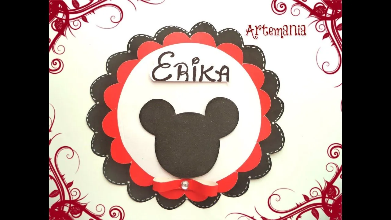 Invitación Mickey Mouse - YouTube