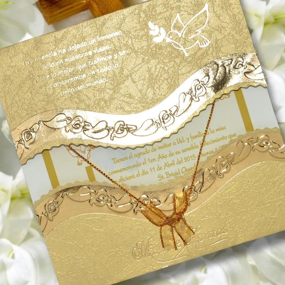 Invitación para Misa de Honras (hr-56850) - Angels Graphic Invitación para Misa de Honras (hr-56850) - Angels Graphic