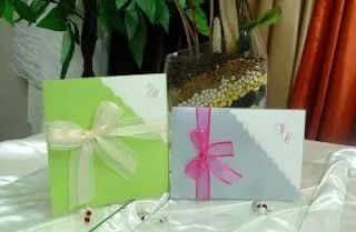 Invitaciónes con moño - Imagui