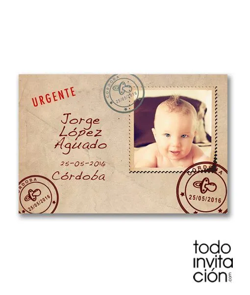 INVITACIÓN "POST BABY" - invitaciones y detalles originales ...