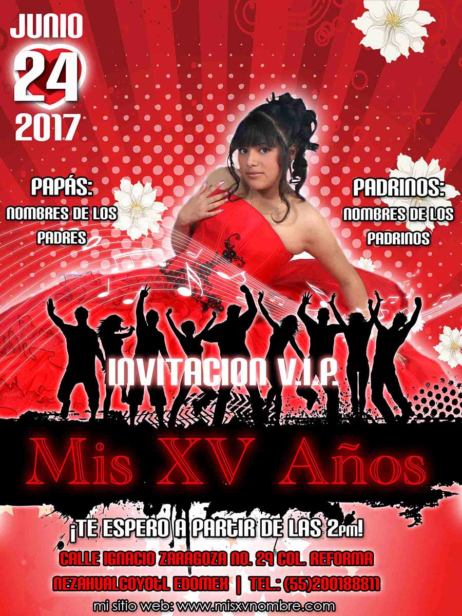 Invitación para XV Años - **El blog del diseñador descargar Invitación para XV Años - **El blog del diseñador descargar