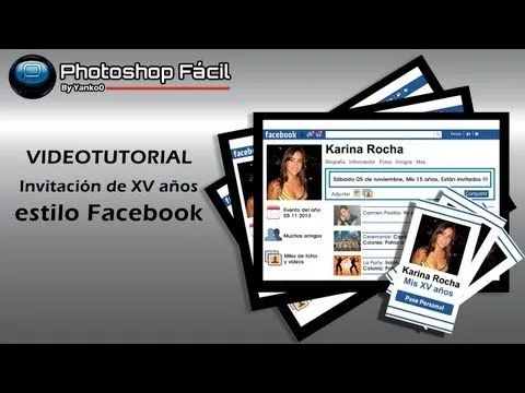 Invitaciónes para 15 años de FaceBook - Imagui Invitaciónes para 15 años de FaceBook - Imagui