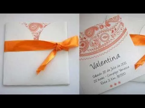 Invitaciones de 15 años - YouTube