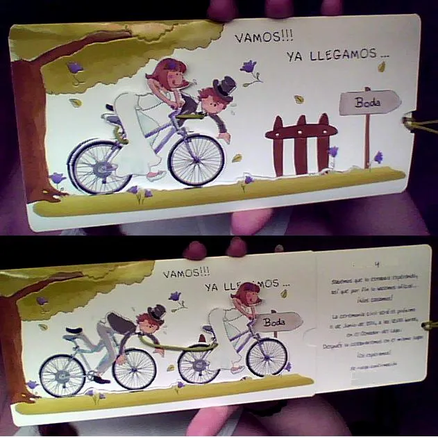 Tarjetas animadas para boda - Imagui
