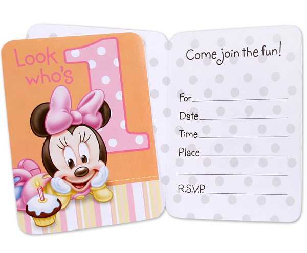 Invitaciones para el primer añito de tu hijo o hija | Fiesta101