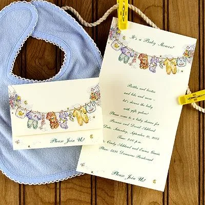 Ideas para hacer las invitaciones al Baby Shower - Tarjetas e ...