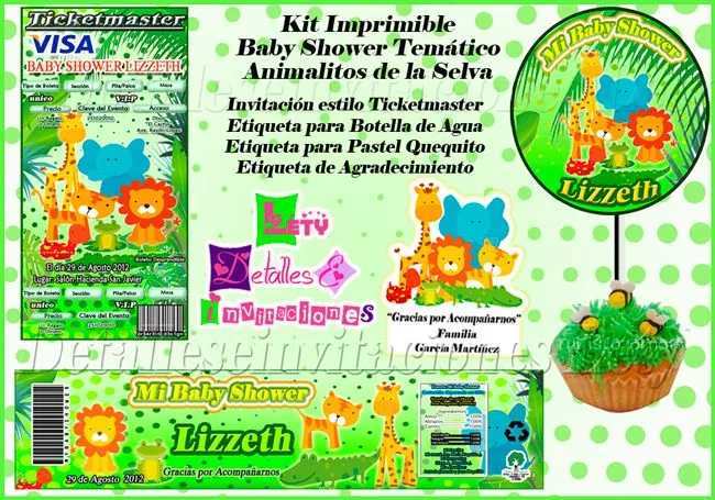 Detalles e invitaciones x Letici@ B.: Kit Imprimible Baby Shower ... Detalles e invitaciones x Letici@ B.: Kit Imprimible Baby Shower ...