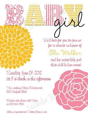 Invitaciones para Baby Shower : Baby Shower Fiestas