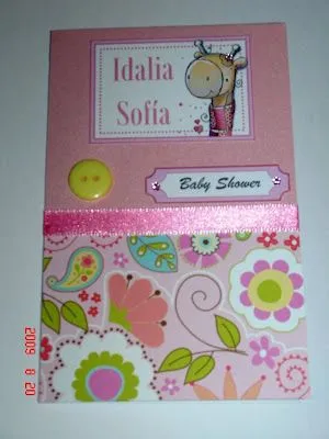 Invitaciones de baby shower scrapBooking - Imagui Invitaciones de baby shower scrapBooking - Imagui