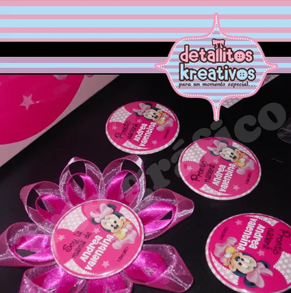 Invitaciónes para baby shower Minnie Mouse - Imagui
